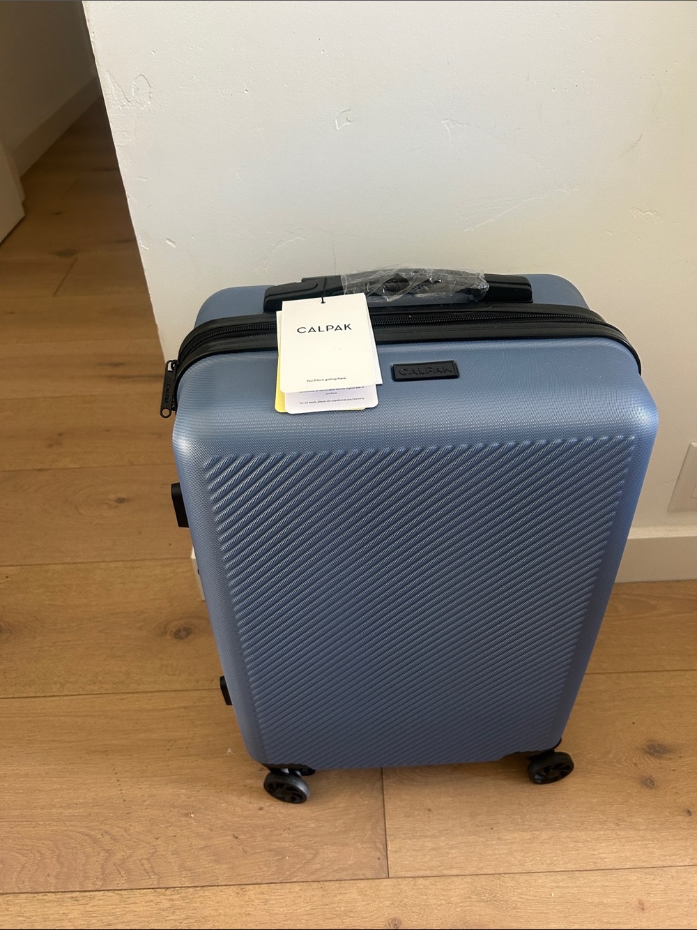 Calpak Men's Hardshell Carry-On in  Blue storm